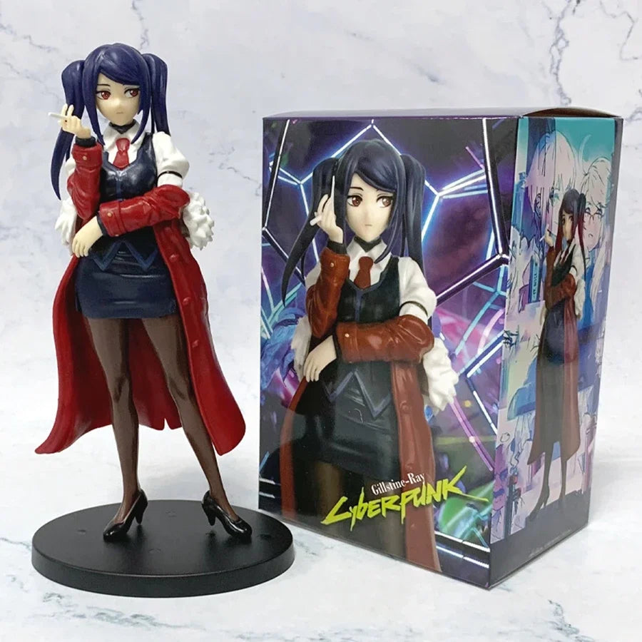 21cm Anime VA-11 Hall-A Figure Jill Stingray Bartender Action Statue Collectible Model Birthday Christmas Halloween Gifts Toy