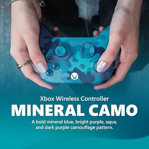 MINERAL CAMO Wireless Gaming Controller – Compatible with Xbox Series X|S, Xbox One, Windows PC, Android & iOS