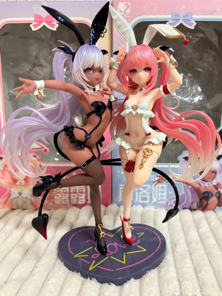 New In Stock Genuine Bearpanda Lulum & Kulom Succubus 1/6 Model Toy Thermochromic Tracking Eyes Figure Succubus Collectibles Toy