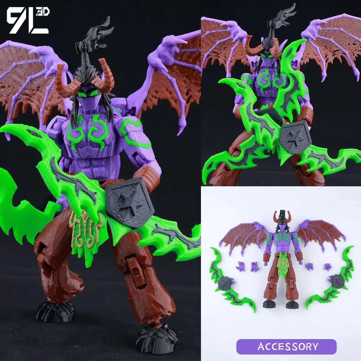 9L3D-gedruckte Anime-Charaktere Lucky Dummy 13 Actionfiguren Dragon Ball Son Goku Mehrgelenk-bewegliches Shapeshift-Mannequin-Spielzeug