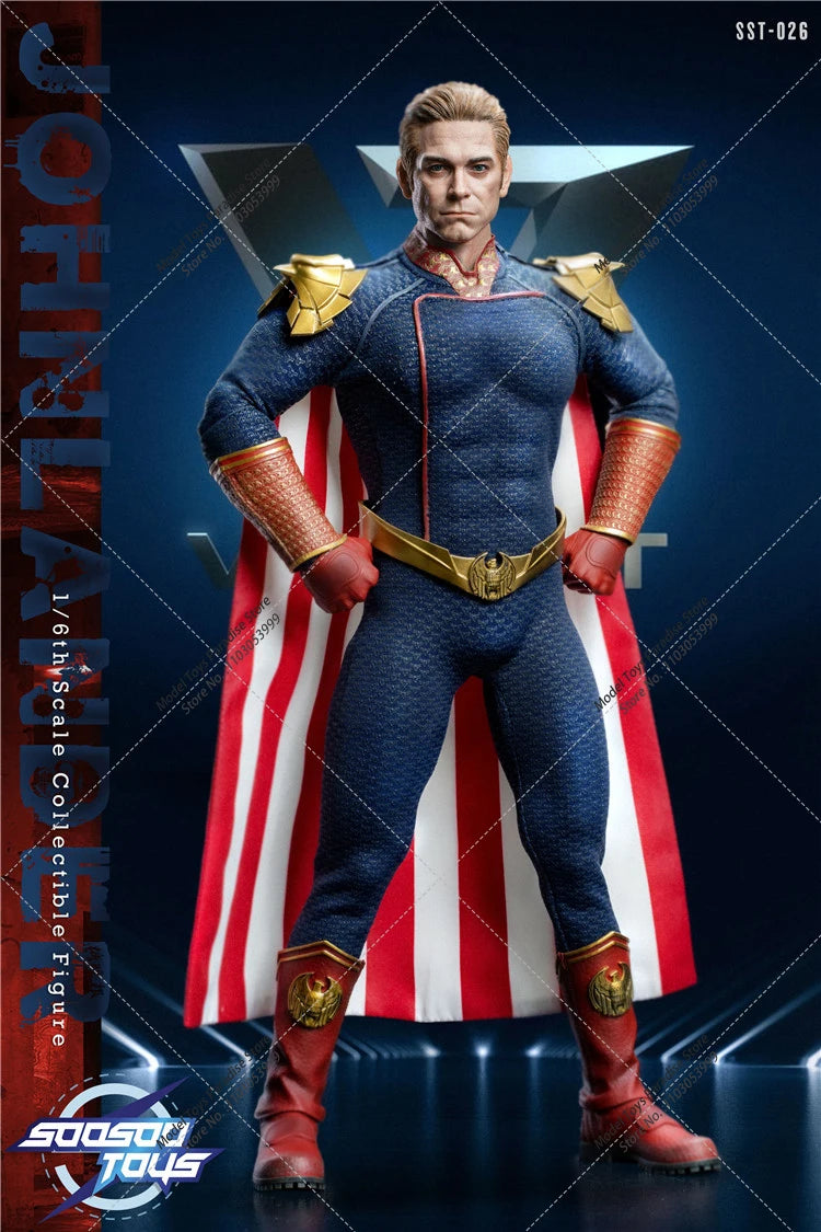 In Stock Soosootoys SST026 1/6 Scale Collectible Evil Men John Lander 12'' Male Soldier Action Figure Doll Full Set Toy for Fans
