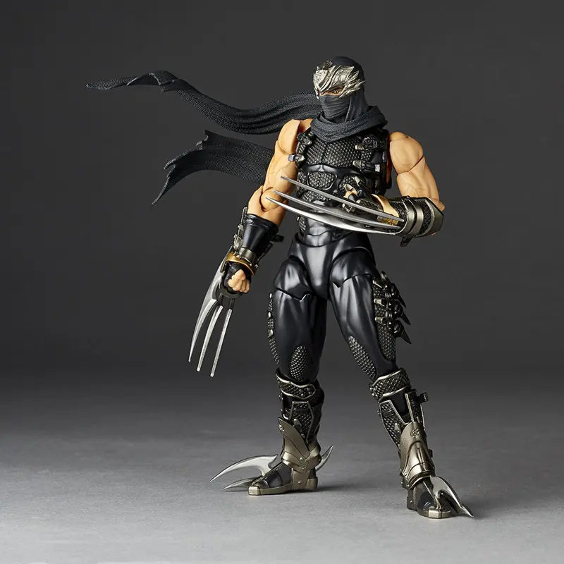 2025 New Revoltech 1/12 Amazing Yamaguchi Ryu Hayabusa Ninja Gaiden Action Anime Figures Collection Ko Model Custom Toys Gift