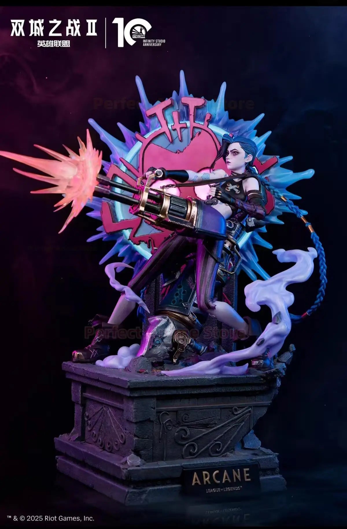 Pre-sale: Kaitian Studio, Arcane II, Jinx, 1/4 Full-body Statue