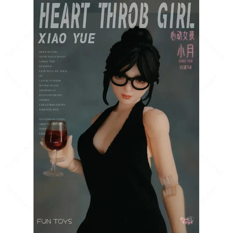 Presale FUNFOYS 1/12 Scale Action Figures Xiao Yue Beauty Oriental Super Articulated Beauty Dolls Body Decor