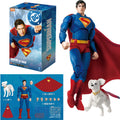 BLOKEES Original NEUE Superman 2025 Gunn Superman David DC David Justice League Comics Action Figure Montiert Modell Spielzeug Geschenk