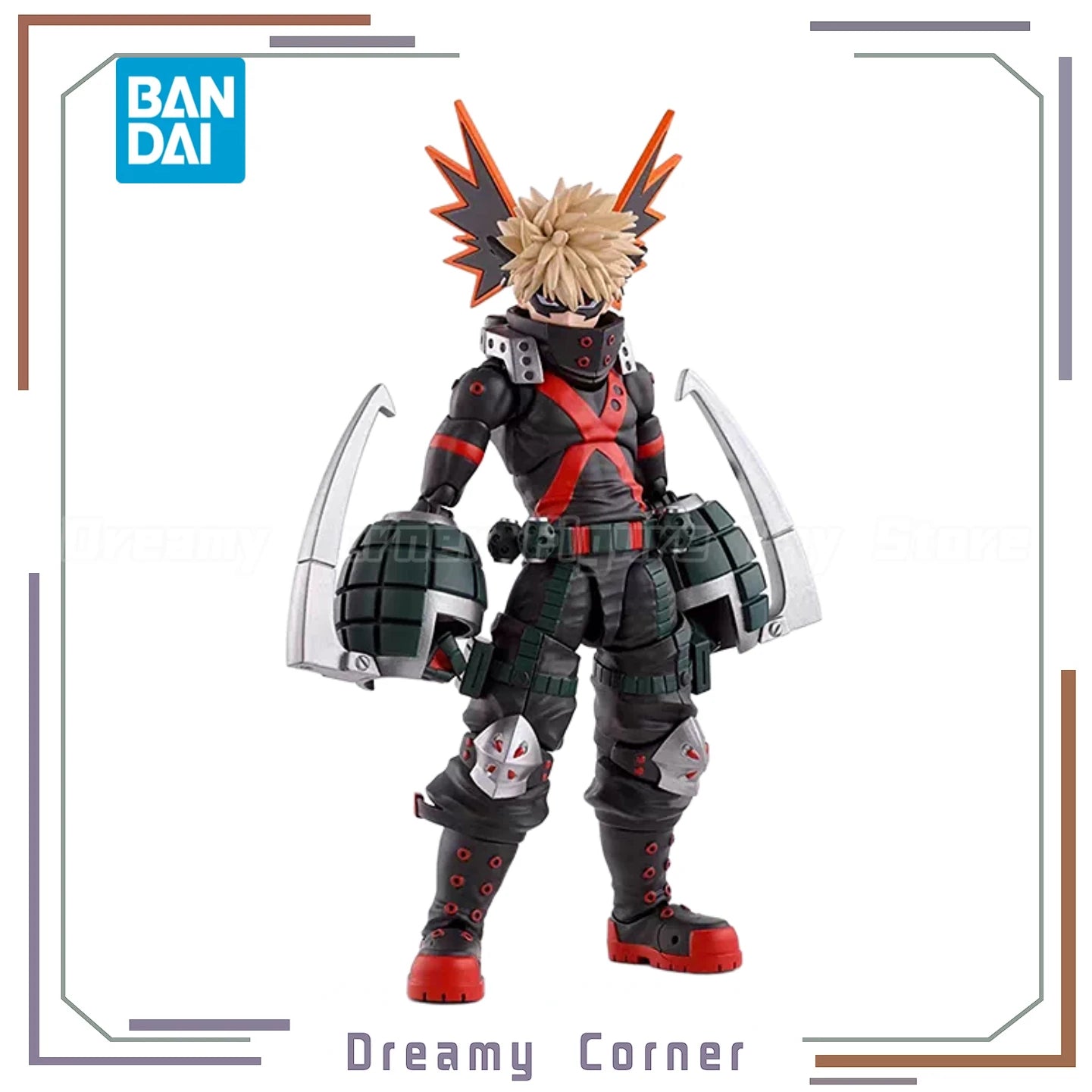 【In Stock】Original BANDAI SPIRITS S.H.Figuarts MY HERO ACADEMIA Bakugou Katsuki Action Figure Toys Model Collection