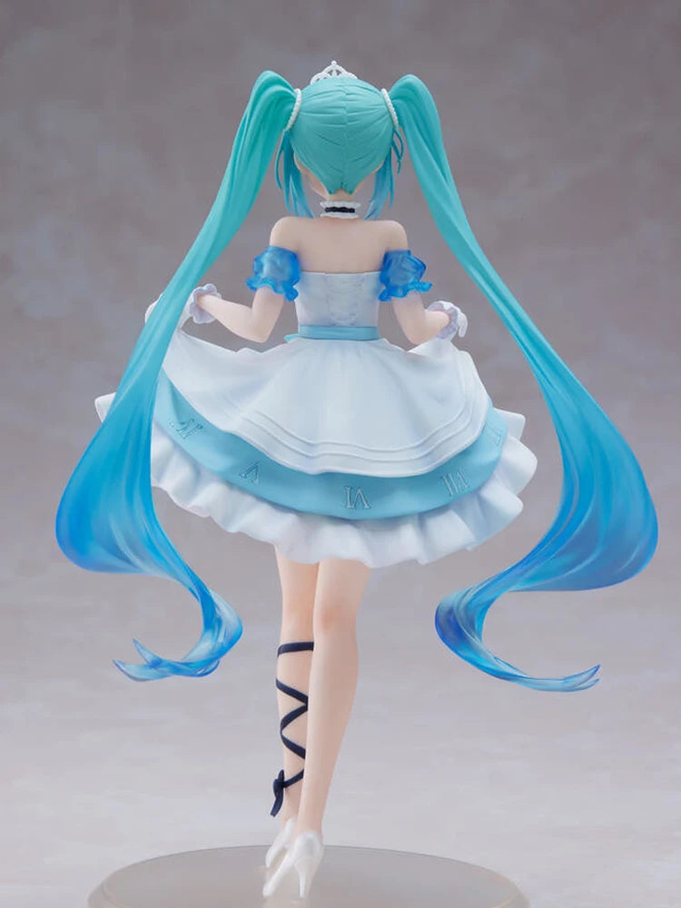 Judai Original Taito Wonderland Figure Miku Cinderella PVC Action Figure Model Doll Toys