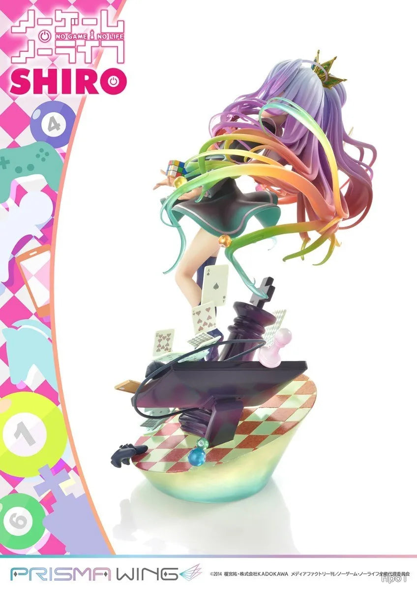 【Original】Prime 1 Studio PRISMA WING PWNGNL-01P NO GAME NO LIFE Shiro 1/7 Beautiful Model Toy