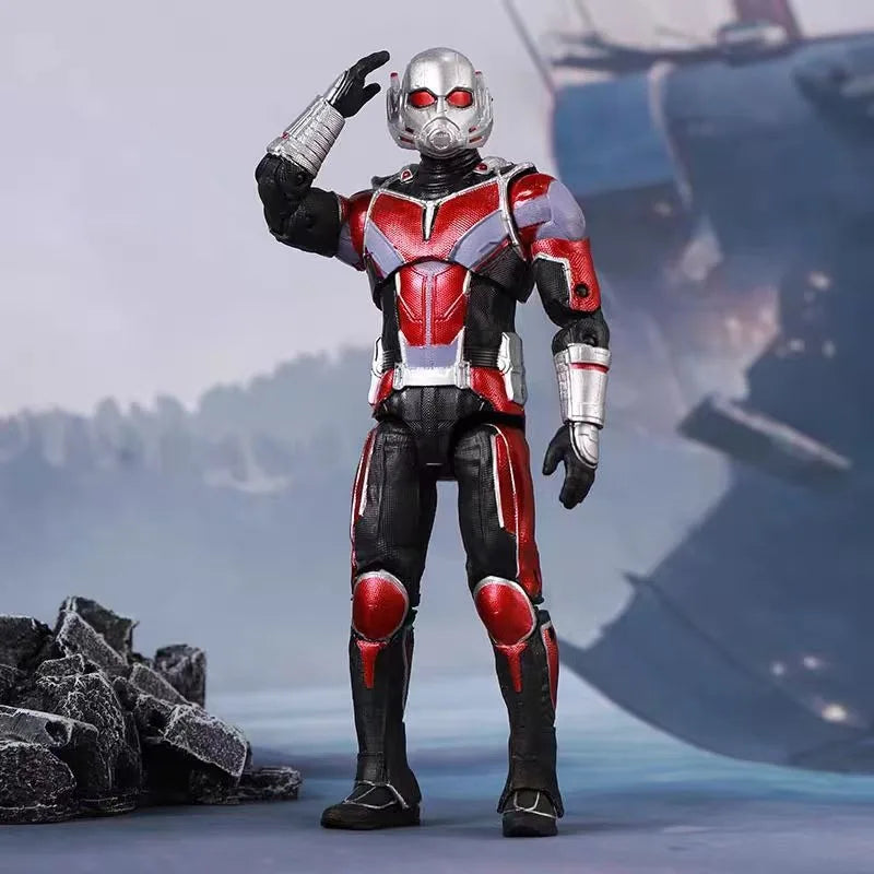 Original ZD TOYS MARVEL CIVIL WAR Ant-Man Anime Figure Toy Model Collection