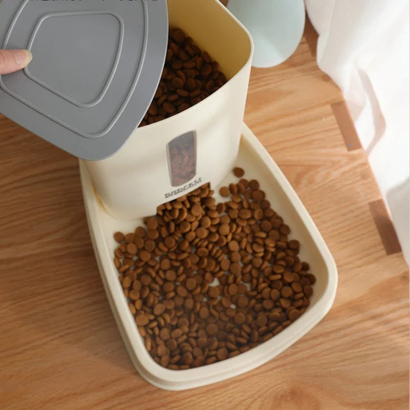 Cat Dog Feeder Pet Automatic Water Dispenser Cat Food Bowl Large Capacity Feeder Water Dispenser Pet Feeding Watering Supplies
