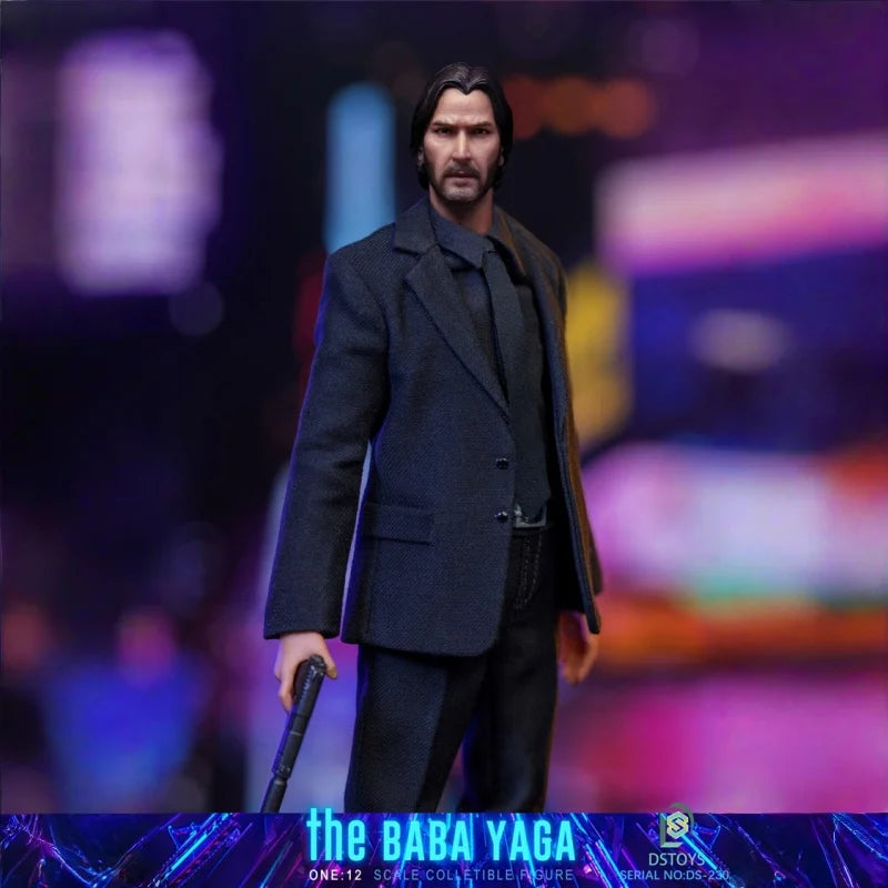 New Arrival Dstoys John Wick Keanu Reeves Action Figure The Baba Yaga Ds 2302 Collection Movable Model Toy Gift Decoration Gift