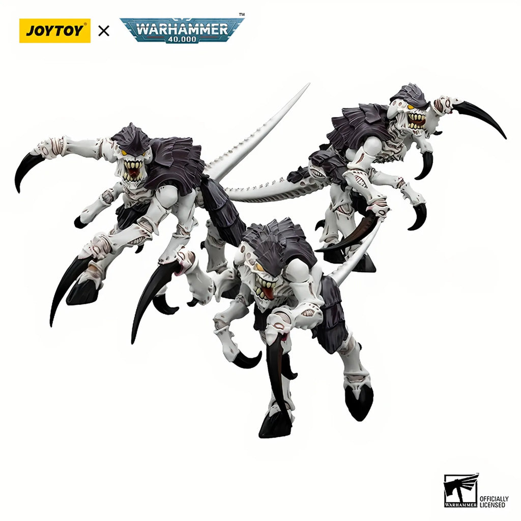 1/18 JOYTOY Action Figure 40K Tyranids Hive Fleet Leviathan Hormagaunt Termagant Ripper Anime Model Toy