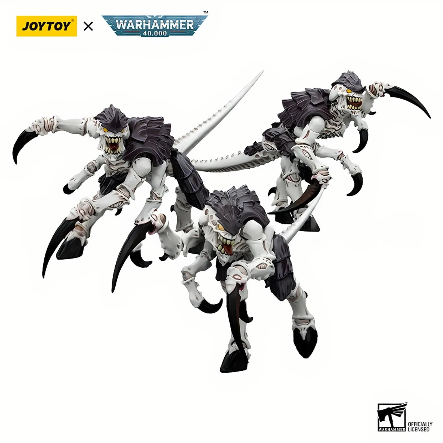 1/18 JOYTOY Action Figure 40K Tyranids Hive Fleet Leviathan Hormagaunt Termagant Ripper Anime Model Toy