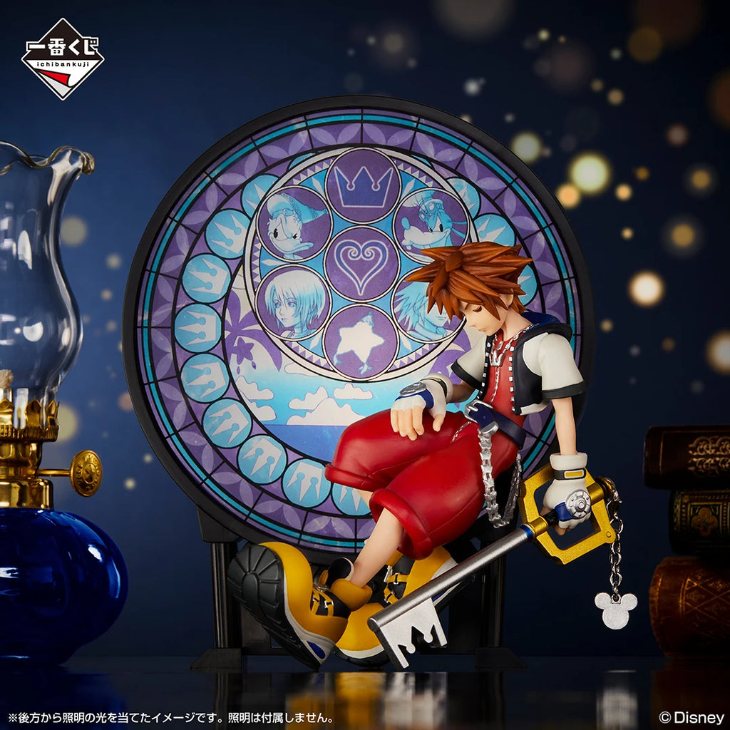 In Stock BANDAI Ichiban kuji Kingdom Hearts Linking Hearts Figure Anime Figure Action Model Collectible Toys Gift