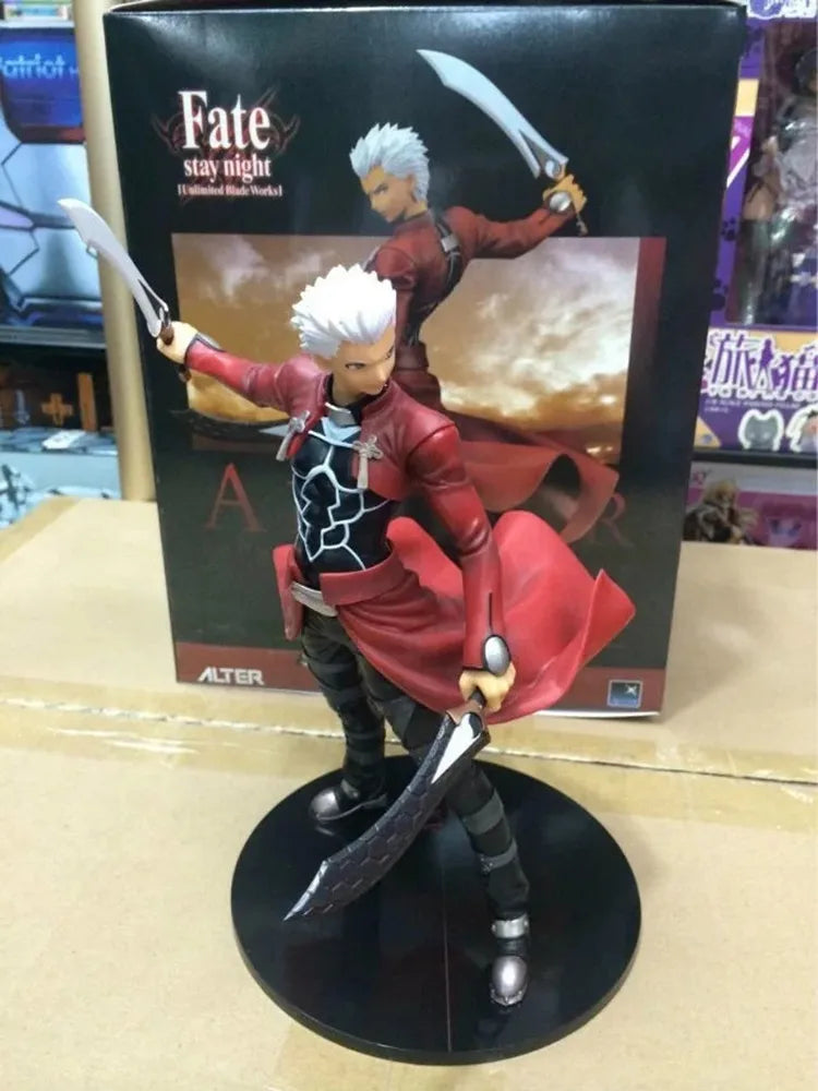 Fate/stay night UBW Archer 25cm 1/8 ALTAiR Japanische Anime PVC Actionfigur Spielzeug Sammlerstück Modell Puppe Spielzeug für Kinder Geschenk