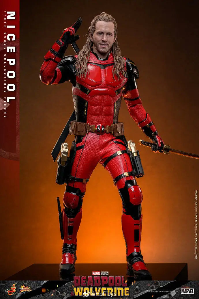 In Stock HOTTOYS HT 1/6 MMS788 Deadpool and Wolverine Ryan Reynolds Good Deadpool Full Set 12in Male Soldier Action Figure Model