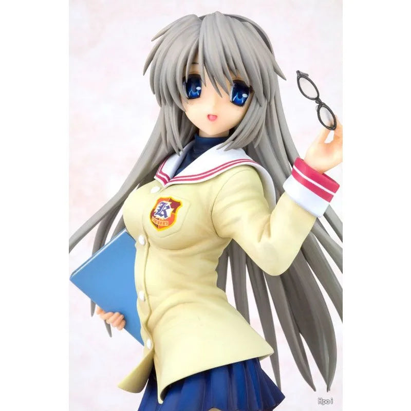 In Stock Original KOTOBUKIYA 4-Leaves CLANNAD Sakagami Tomoyo Uniform Ver. Toys Gifts Decoration Collection Models Figures