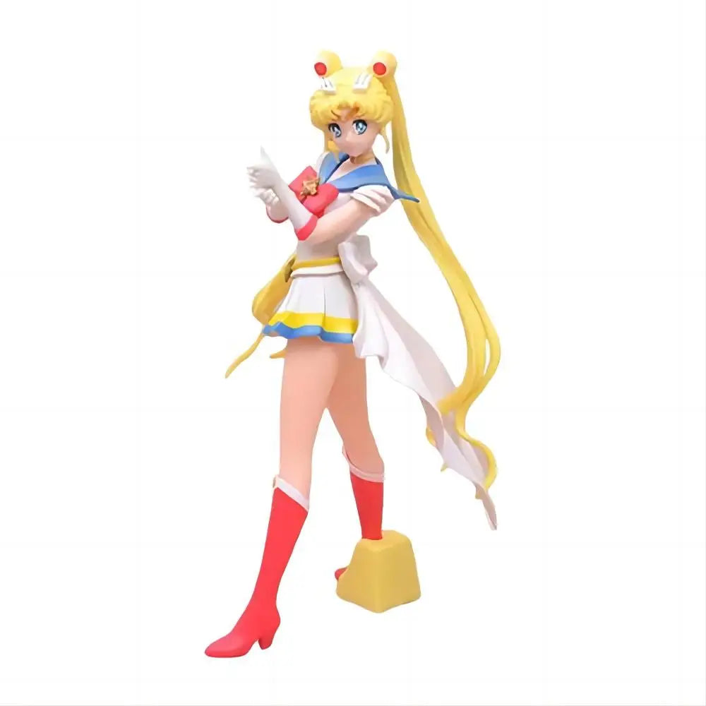 23 см Sailor Moon Аниме фигурка Sailor Mars Меркурий Юпитер Венера Сатурн екшън фигурка модел детски колекционерски играчки подарък за рожден ден