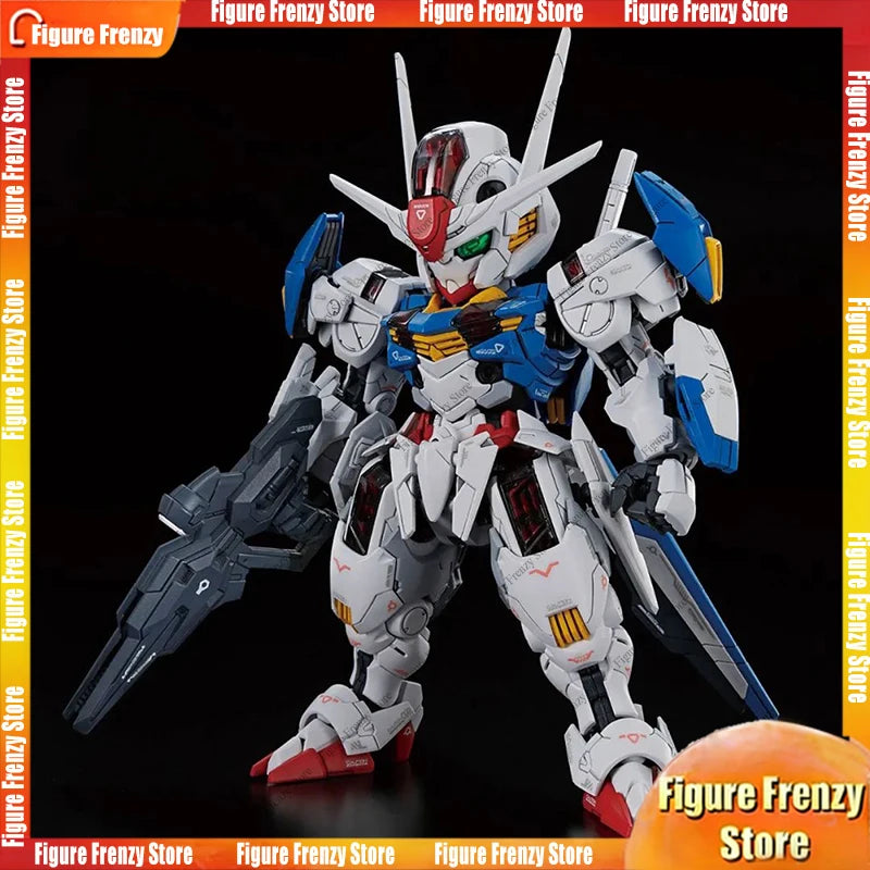 Spot SaleIn Stock Genuine Bandai Gundam Mol Kit MGSD XVX-016 Gundam Aerial Anime Action Figure Collection Assembly Mol Boy Toys