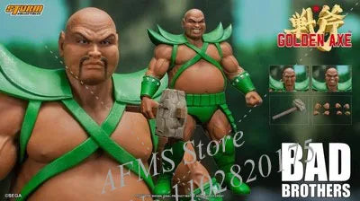 Storm Toys 1/12 Scale Collectible Figure Golden Axe Bad Brothers Classic Japanese Arcade Game Doll 6" Men Soldier Body