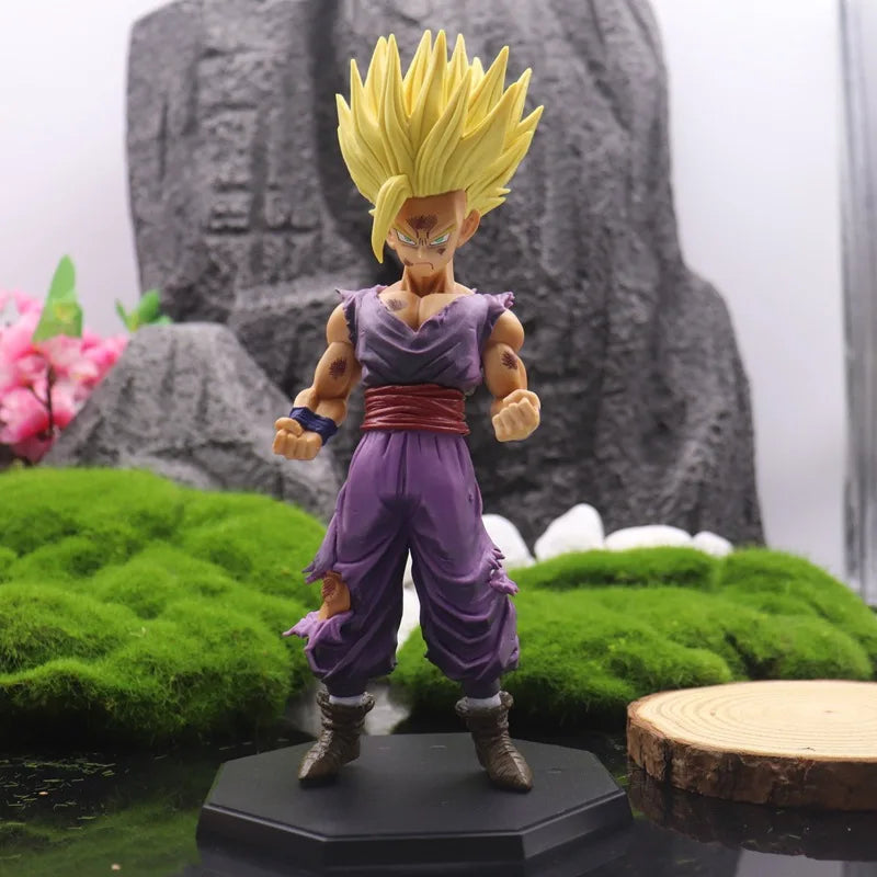 Amine Dragon Ball Lunch Android 18 Son Goku Piccolo Trunk Action Figure Toys 17-27cm
