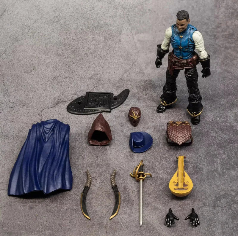 In Stock 1/18 Scale BFS Magical Series Of Cloaked Masked Minstrels Full Set Action Figure Model Toys