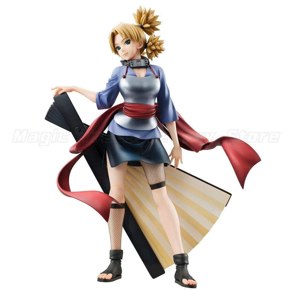 【In Stock 】Original MegaHouse GALS NARUTO Shippuden Temari Figures Animation Ornaments