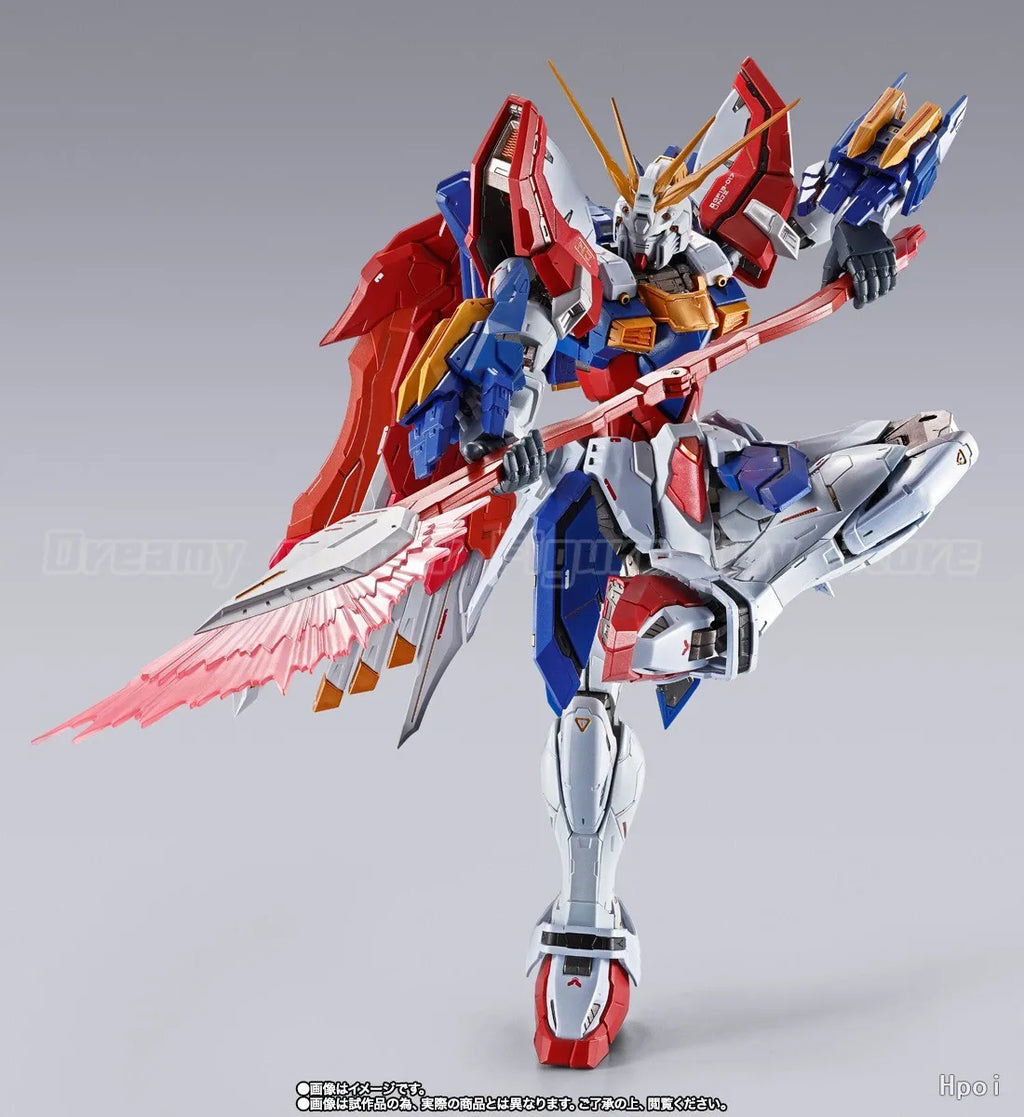 【In Stock】Original BANDAI SPIRITS METAL BUILD Mobile Fighter G Gundam GF13-017NJII GOD GUNDAM Action Figure Mecha Collection Toy
