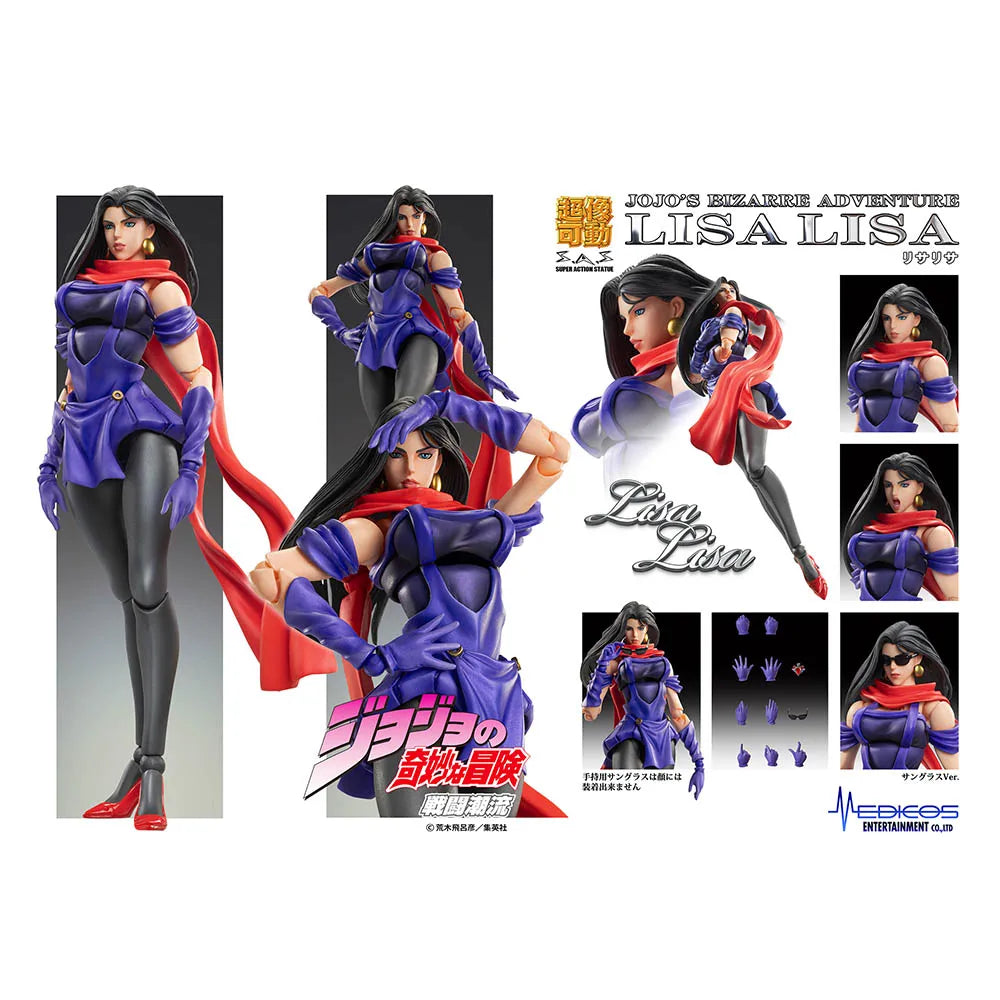 Anime Figures All Types Medicos Original Super Action Statue Jojo's Bizarre Adventure Season 1-8 Anime Model  Action Anime Toys