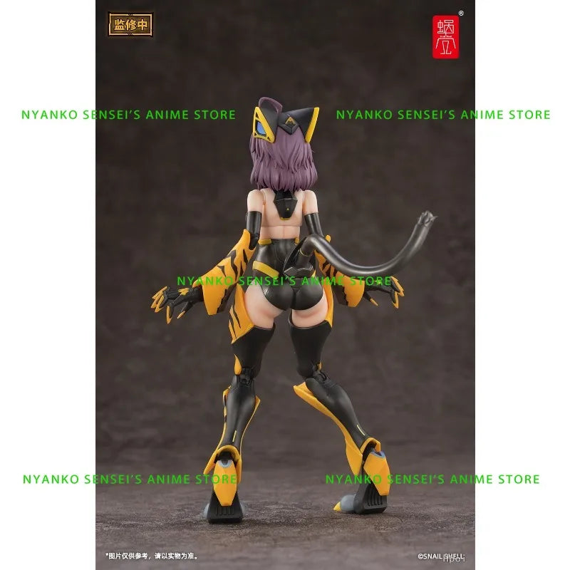 In Stock Snail Shell Snowdrop Plan TIGER-05 Tiger Girl BU KO 16cm Action Figure Anime Model Trendy Toys Desktop Collectibles