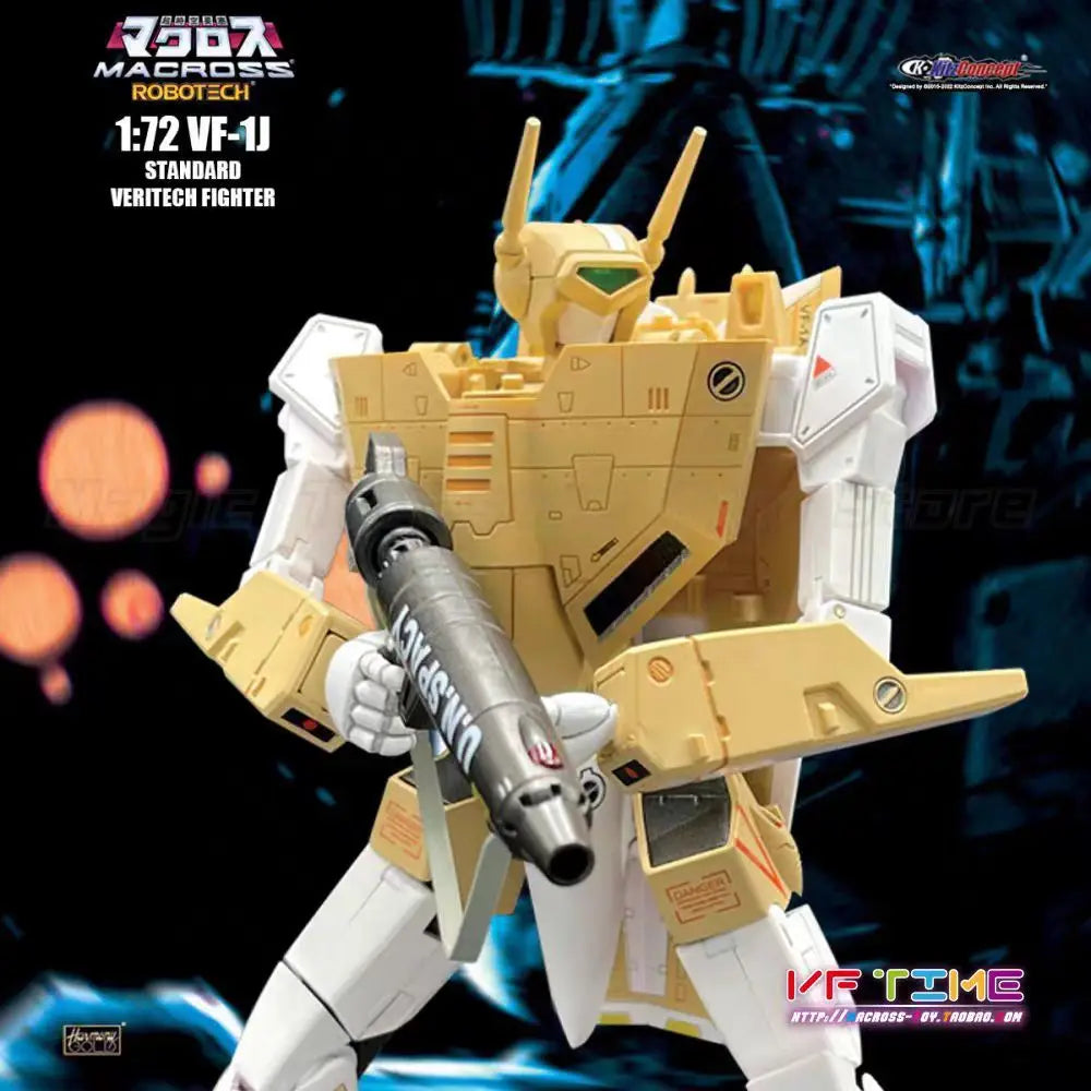 【In Stock】Kitz Concept Robotech Macross Frontier VF-1A Mass-produced Mafia Limited Edition Version 2.5Version 1/72 Finished