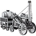 Piececool Metal 3D Puzzles Rocket (Lokomotive) Diy Assembly Metal Model Kits DIY Jigsaw Building Blocks Best Gifts for Adult