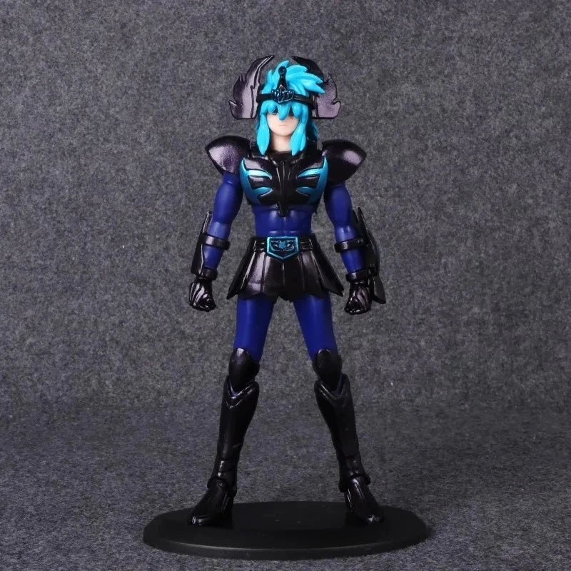 19CM Japanese Anime Saint Seiya Figure Phoenix Ikki Hyoga Seiya Shiryu Standing Figure Toy PVC Box Figure Collection Decoration