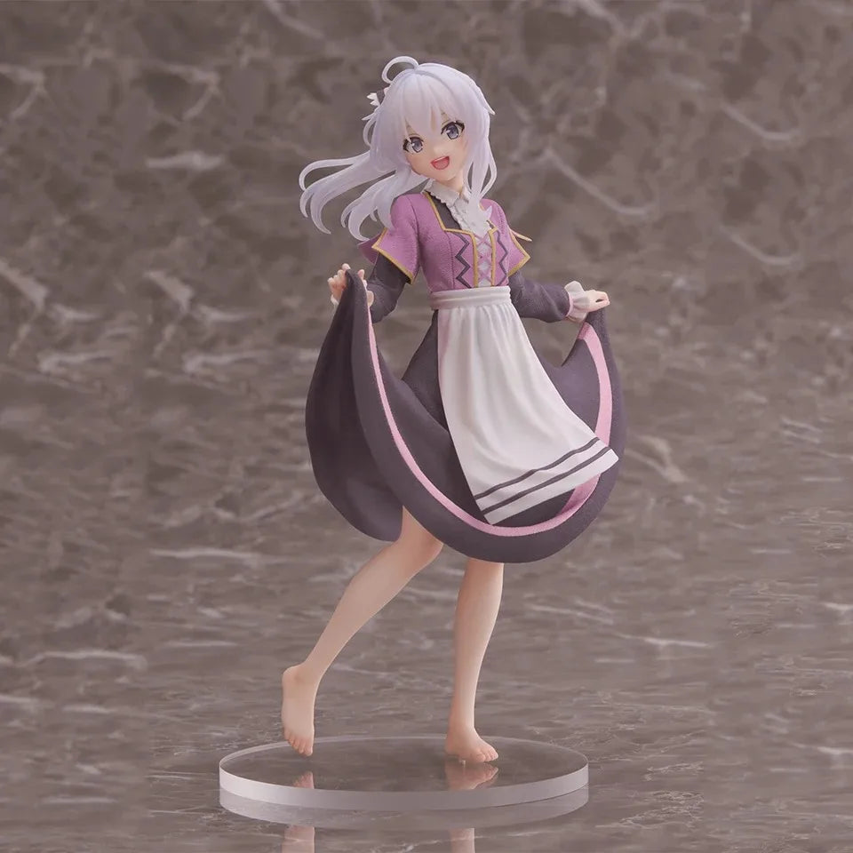 In Stock Original TAITO Coreful Wandering Witch: The Journey of Elaina 18cm Elaina PVC Collection Anime Figurine Model Toy