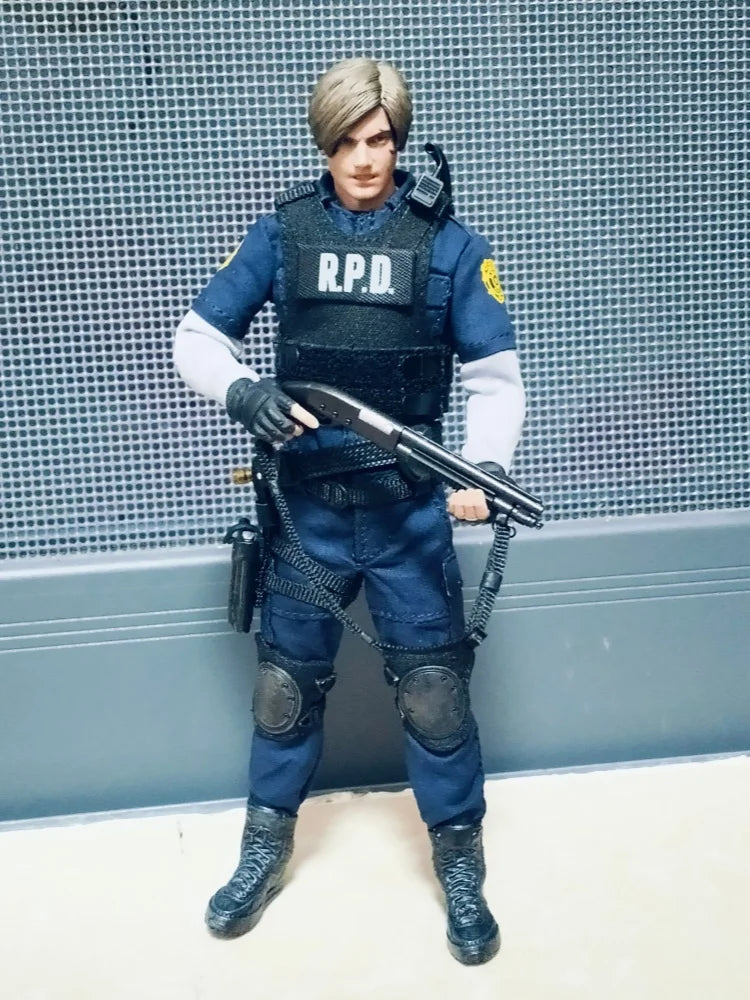 In Stock Limtoys Limin 1/12 Police Officer Rpd Leon Action Figure Model 6 Male Soldier Figurine Full Set Collectible Toy Gift