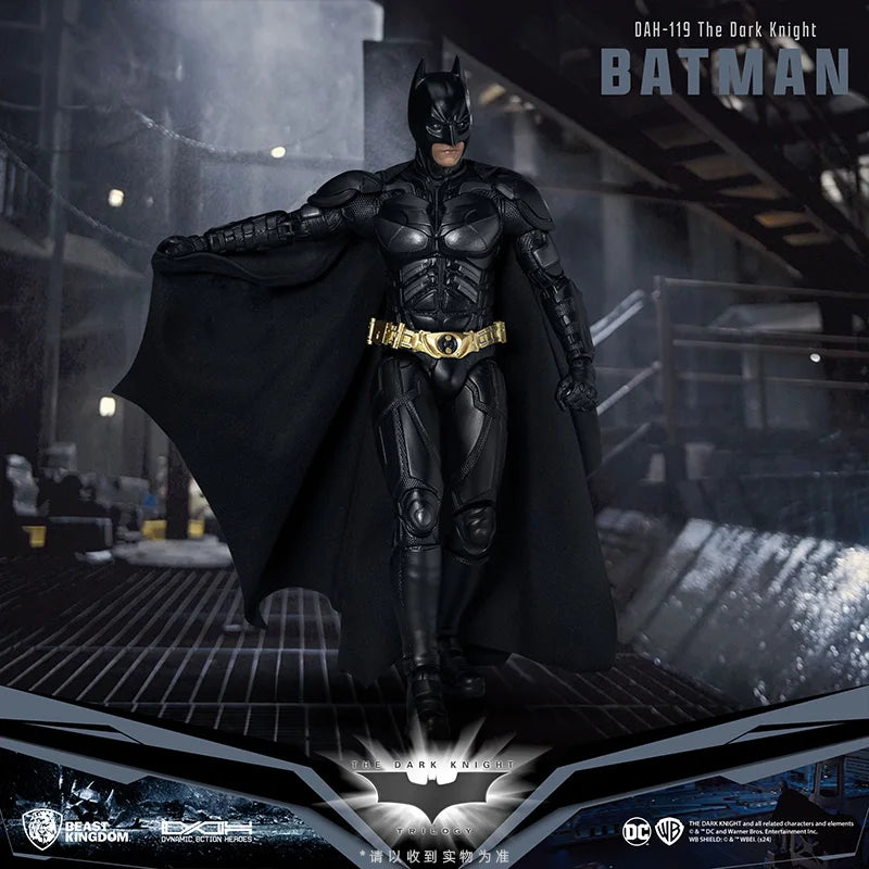 DC Figures Beast Kingdom Bell Keaton Pattinson Clooney Batman Екшън фигурка Фигура на Батман DC Екшън фигурки Модел Подаръчен оригинал