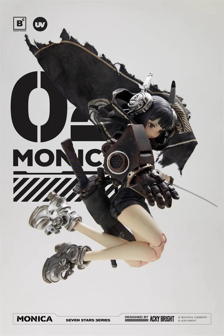 UNDERVERSE UV202415 1/6 Soldier UV No. 02 MONICA Full Set 12'' Action Figure Model Toy In Stock