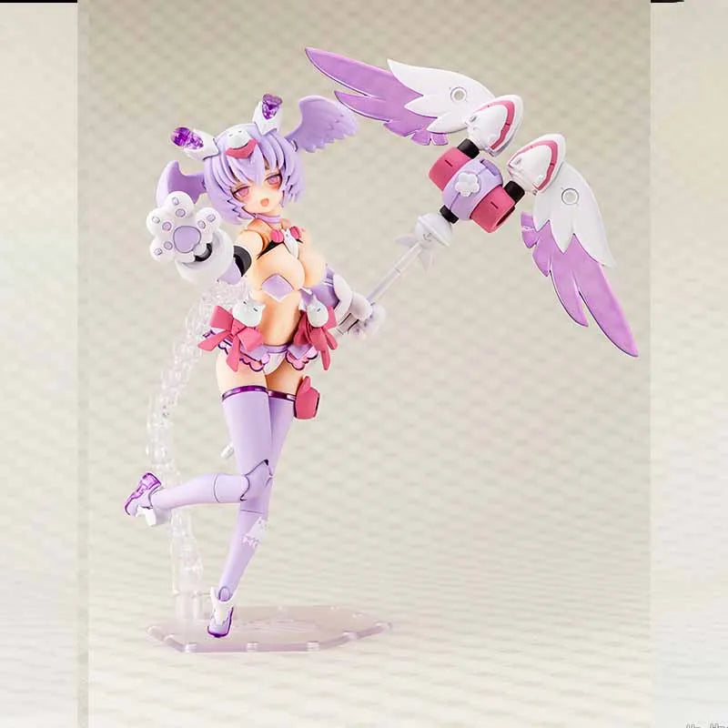 Kotobukiya Original MEGAMI DEVICE PUNI MOFU XIAO PUNI MOFU LANG Anime Action Figure Assembly Model Toys Колекционерски модел