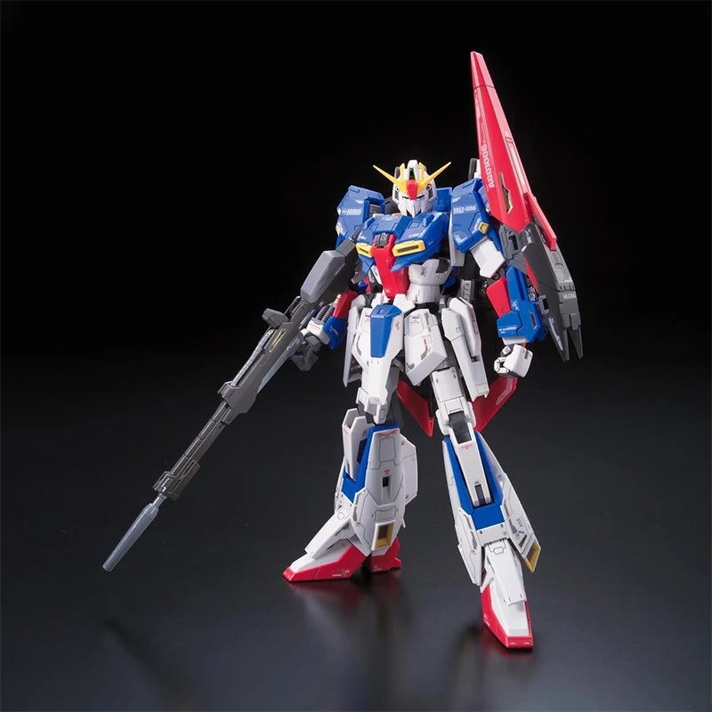 Bandai Original Genuine Figure Gundam Model Kit RG 1/144 MSZ-006 Zeta Gundam Collection Action Figure Model Kids Toys Gifts