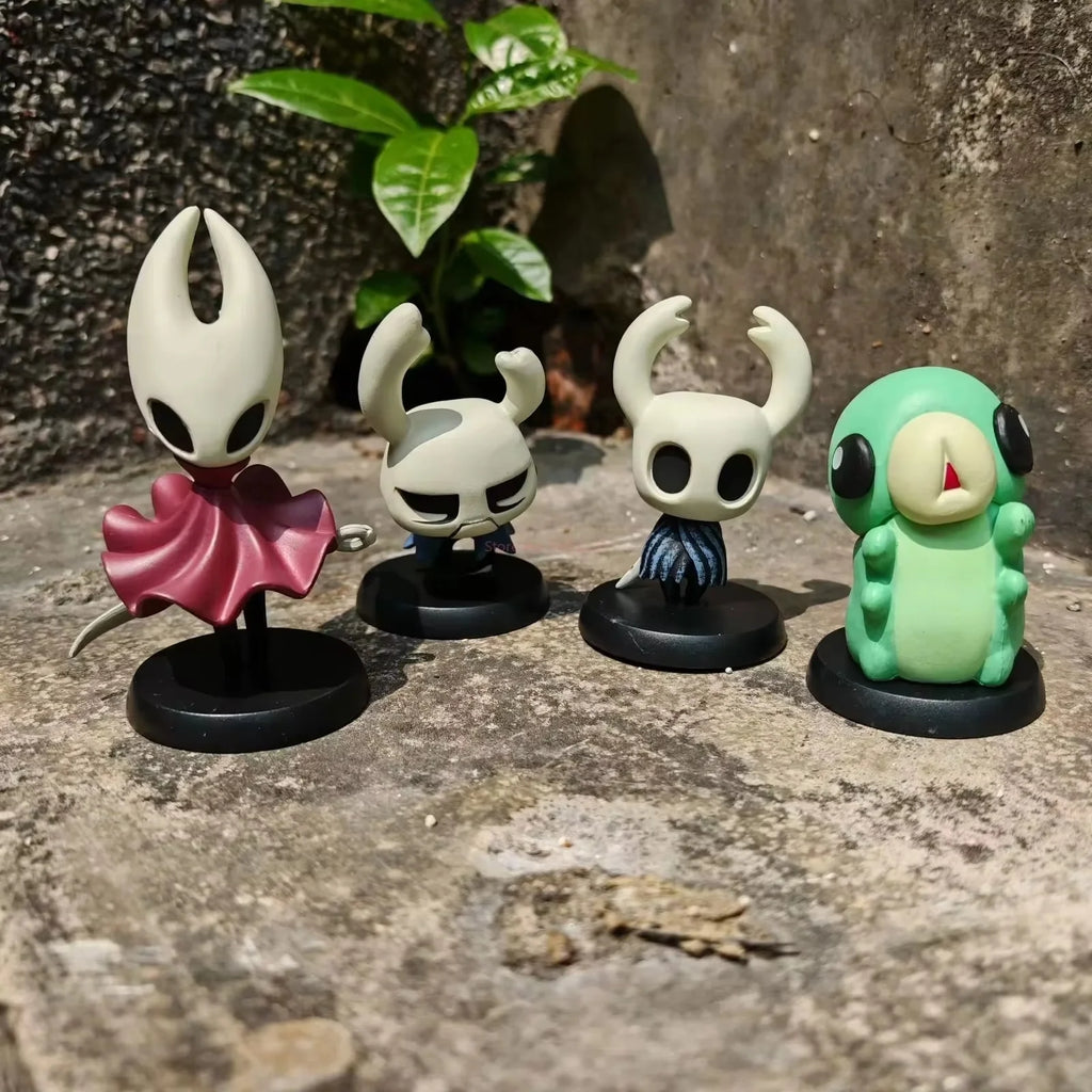 Hollow Knight Silk Song Knight Hornet Grub Zote Quirrel Shade Cornifer Myla Pvc Figures Q Version Collection Model Doll Toy Gift