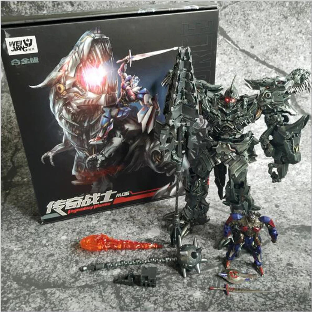 Zeus ZS01 Shockwave Transformation Toys Weijiang Grimlock W8600 LS05 Universe Guardian Action Figure Deformation Robot Model