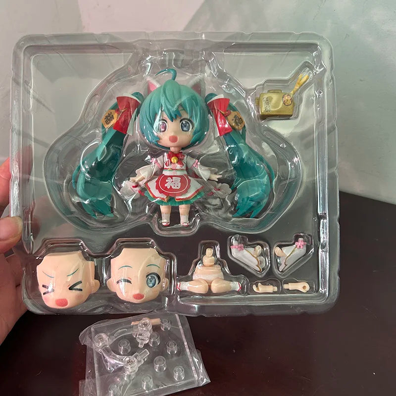 10 cm Anime-Figur Nr. 1777 Hatsune Miku Actionfigur Kwaii Virtual Singer PVC Sammlermodell Sammlung Statuette Spielzeug Geschenke