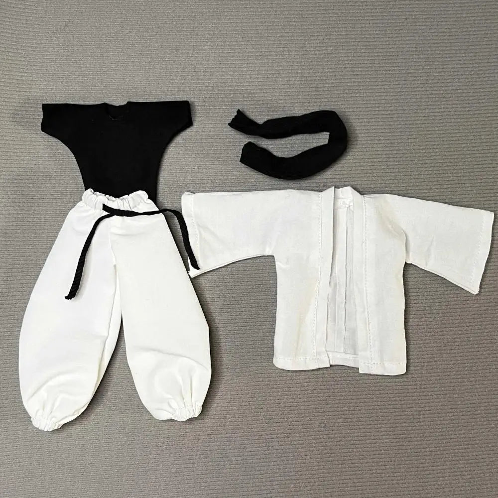 Jujutsu Kaisen Anime Shinjuku Battle Satoru Gojo Shf Handmade Clothes Clothing Is Suitable for 1/12 Size Movable Humanoid Toys