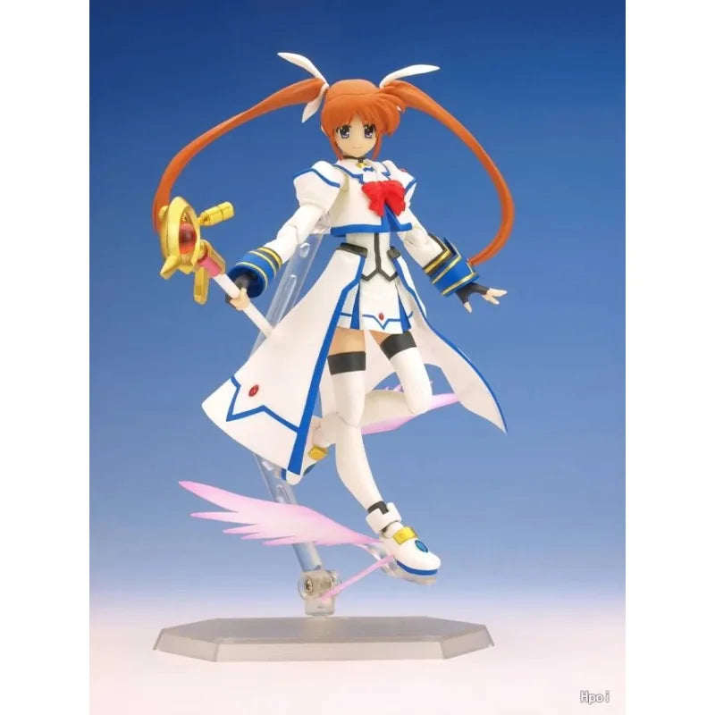 【Spot Goods】Figura de Acción Max Factory Figma 005 Mahou Shoujo Lyrical Nanoha, Nanoha Takamachi, Serie de Colección