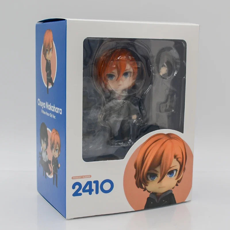 20cm Bungou Stray Dogs Nakahara Chuuya Anime Figure Dazai Osamu Action Figure Edogawa Rampo Figurine Collectible Model Doll Toys