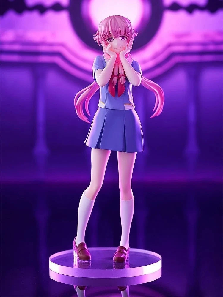 Original Gsc Pop Up Parade 17cm Mirai Nikki Gasai Yuno Ordinary Version Special Version Anime Figure Desktop Toy Model