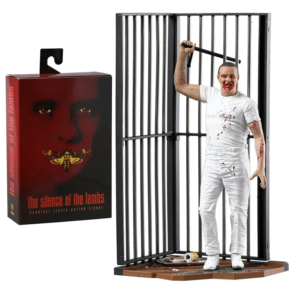 NECA Hannibal Lecter The Silence of the Lambs Action Figure Collection Horror Toy Doll