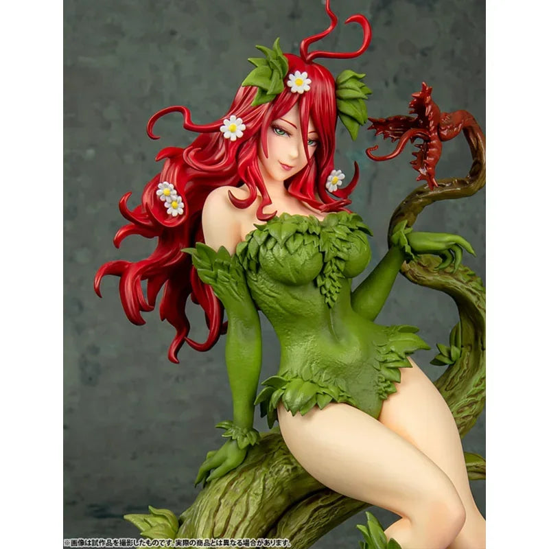 Wholesale of sexy and dangerous super villain character Poison Vine Girl figurine models and ornaments in Marvel Comics