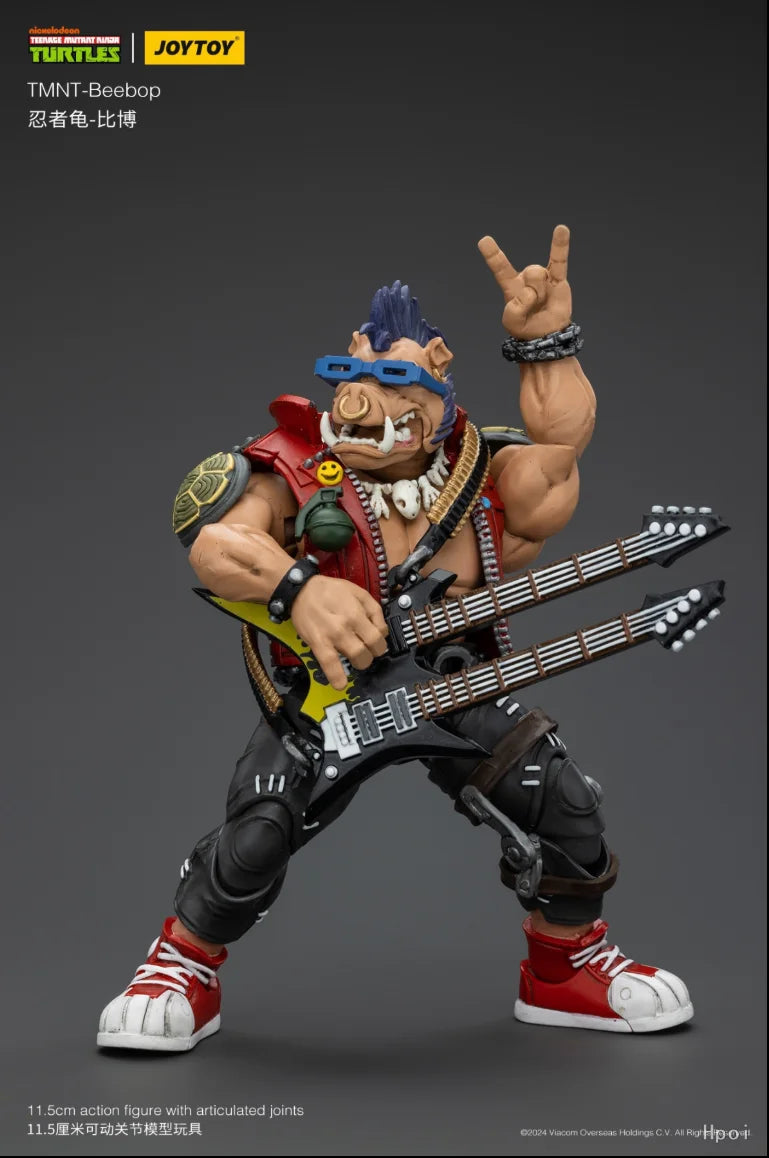 【SF】JOYTOY 1/18 Action Figure TMNT-Beebop Model Toys Gifts Collection Ornaments
