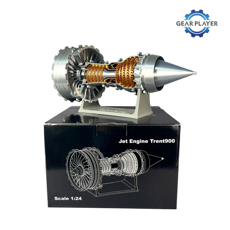 Super large turbine engine model Engine model kit Assembling toy